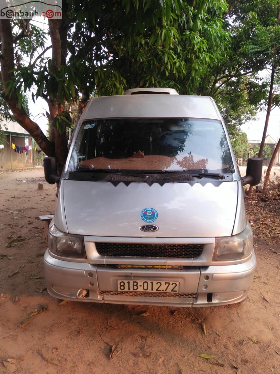 Ford Transit 2004 - Bán ô tô Ford Transit sản xuất năm 2004, màu bạc  