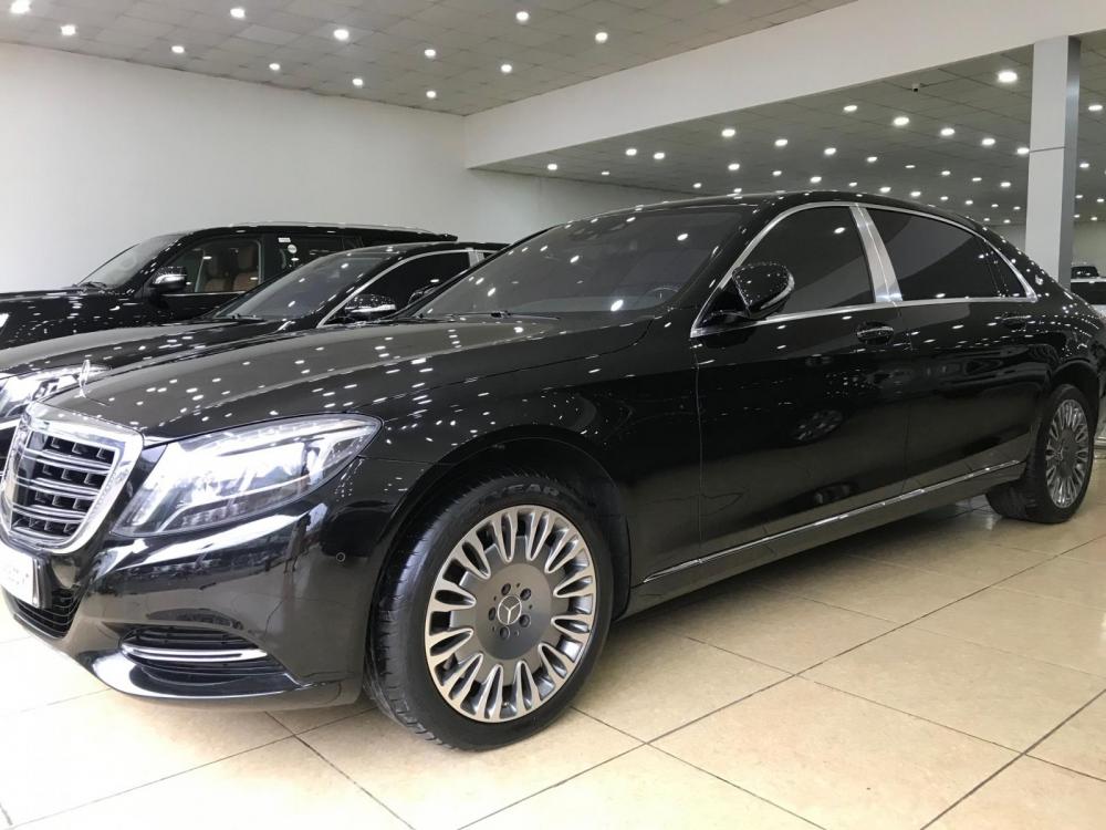 Mercedes-Benz Maybach   S600 2016 - Bán ô tô Mercedes Maybach S600 năm 2016, màu đen, nhập khẩu mới 99%