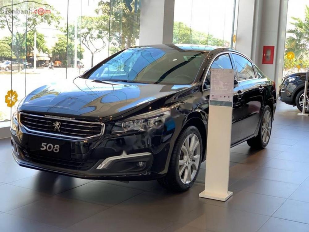 Peugeot 508 1.6 AT 2015 - Bán xe Peugeot 508 1.6 AT sản xuất năm 2015, màu đen, nhập khẩu nguyên chiếc