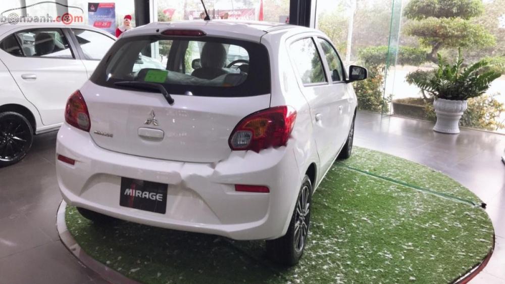 Mitsubishi Mirage 1.2 MT 2018 - Cần bán Mitsubishi Mirage 1.2 MT năm 2018, màu trắng, xe nhập, giá 345tr