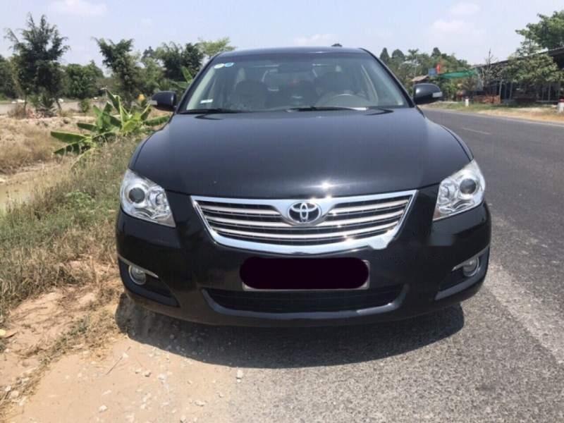 Toyota Camry 2.4G 2009 - Bán xe Toyota Camry 2.4G sản xuất năm 2009, màu đen, nhập khẩu  