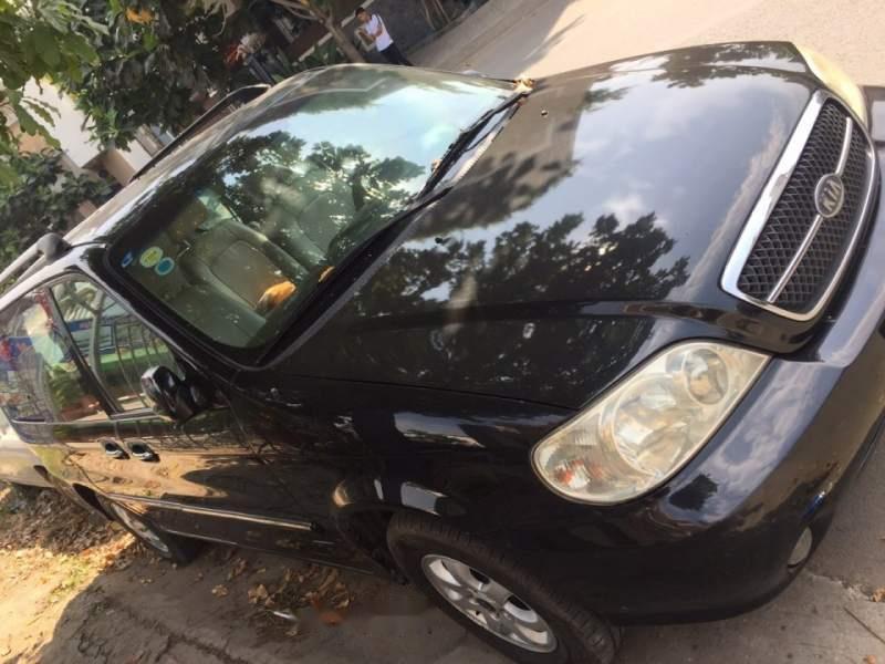 Kia Carnival   2007 - Bán Kia Carnival đời 2007, màu đen, nhập khẩu nguyên chiếc, số sàn