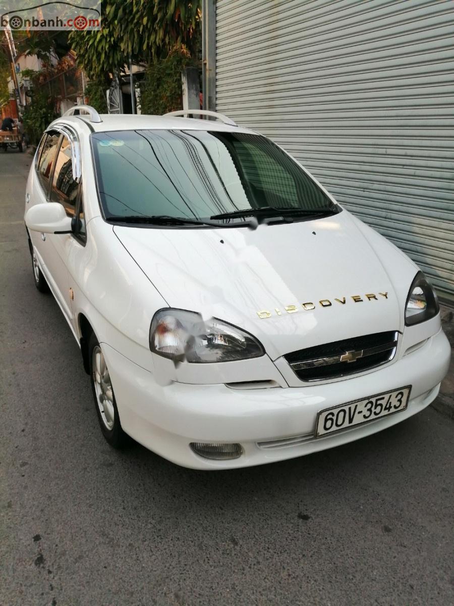 Chevrolet Vivant CDX MT 2008 - Bán Chevrolet Vivant CDX MT năm 2008, màu trắng giá cạnh tranh