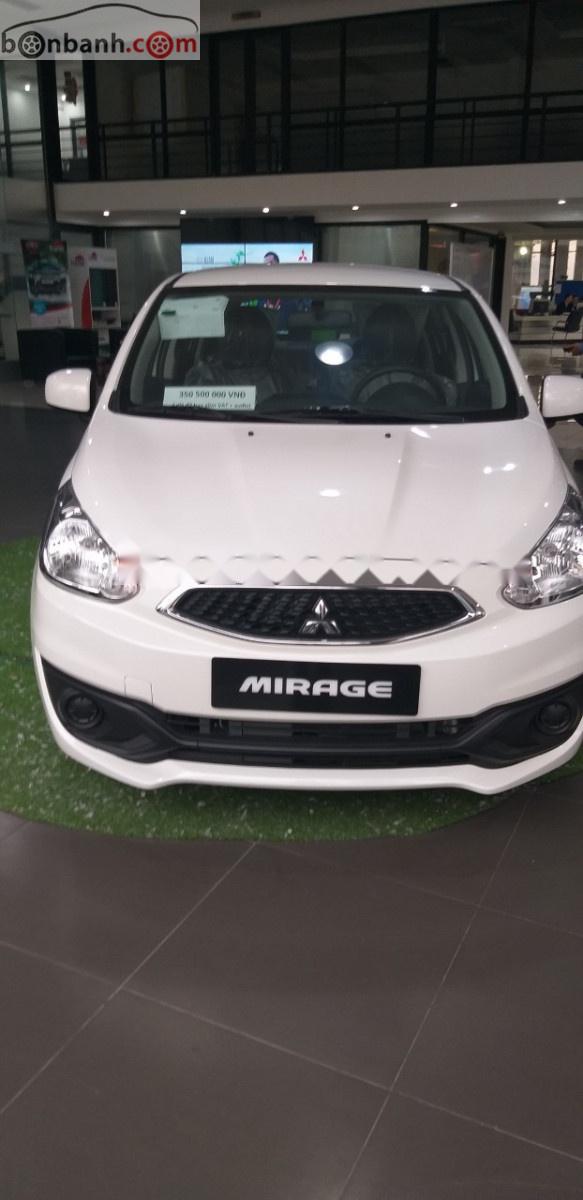 Mitsubishi Mirage 2018 - Bán Mitsubishi Mirage đời 2018, màu trắng, xe nhập