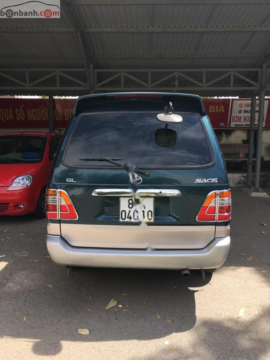 Toyota Zace    2001 - Cần bán xe Toyota Zace đời 2001, màu xanh lam 