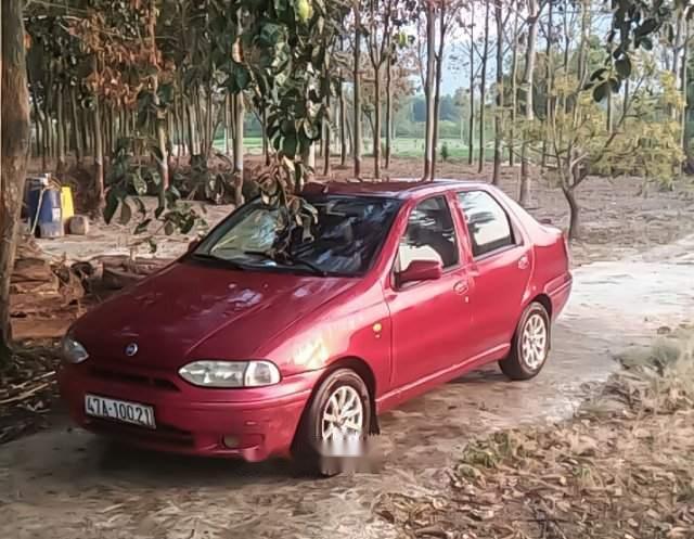 Fiat Siena  MT 2003 - Bán Fiat Siena MT sản xuất năm 2003, màu đỏ, nhập khẩu, máy của Ý khỏe bền