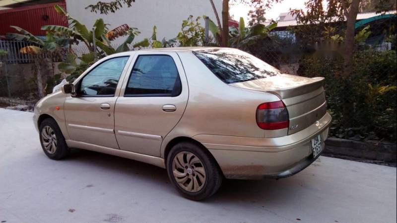 Fiat Siena   2002 - Bán Fiat Siena sản xuất năm 2002, màu vàng