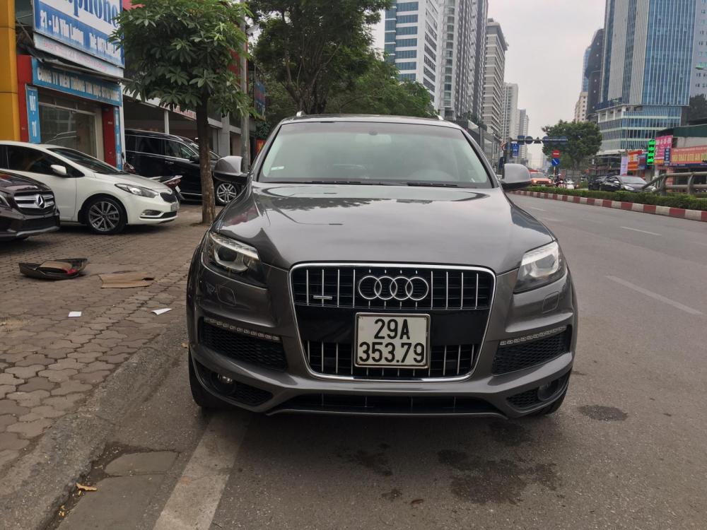 Audi Q7 3.0 TFSI  2011 - Cần bán xe Audi Q7 Sline nhập Mỹ 3.0 TFSI 2011 như model 2014, màu xám (ghi), xe nhập