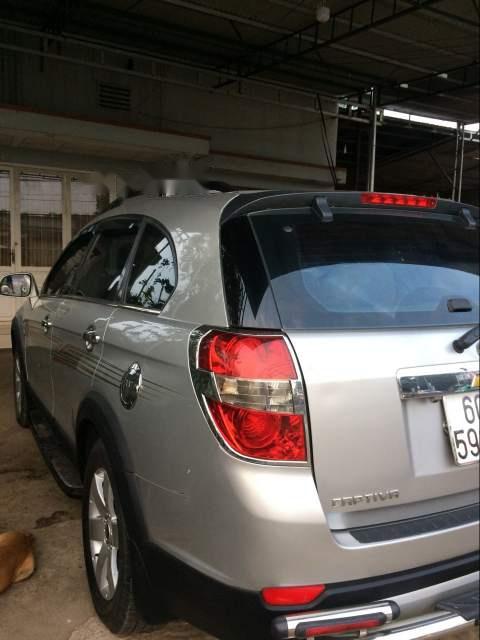 Chevrolet Captiva   2007 - Bán xe Chevrolet Captiva năm 2007, màu bạc, xe nhập