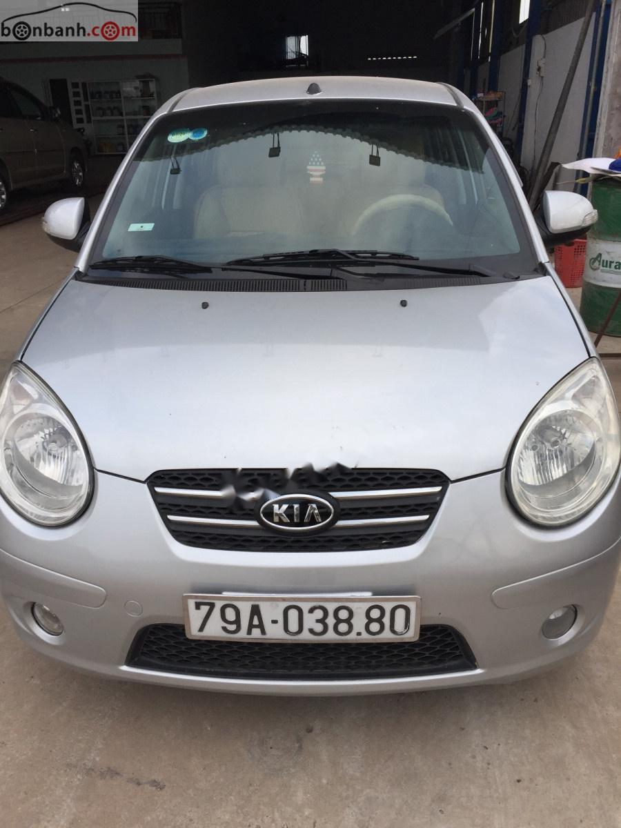 Kia Morning  LX 2010 - Bán ô tô Kia Morning LX 2010, màu bạc, nhập khẩu nguyên chiếc