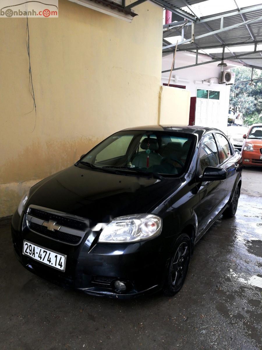 Chevrolet Aveo 1.5 MT 2011 - Bán xe Chevrolet Aveo 1.5 MT 2011, màu đen chính chủ, giá tốt