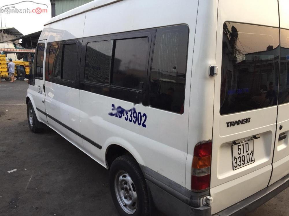 Ford Transit 2004 - Cần bán xe Ford Transit đời 2004, màu trắng, ít sử dụng 