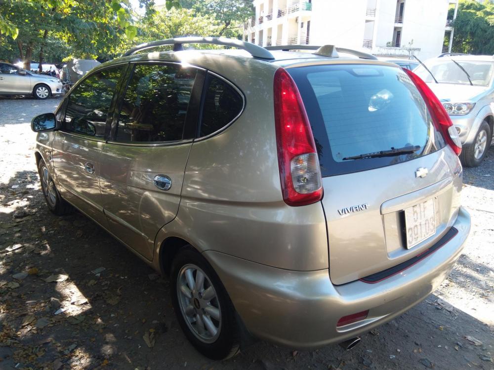 Chevrolet Vivant CDX 2.0 ố sàn 2009 - Cần bán xe Chevrolet Vivant CDX 2.0 phiên bản đầy đủ full options số sàn 2009, màu kem (be), giá 240tr