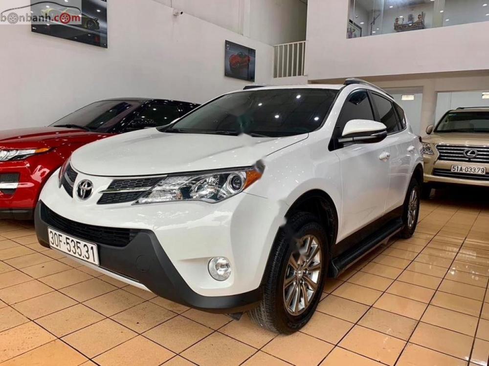 Toyota RAV4 2014 - Bán xe Toyota RAV4 sản xuất 2014, màu trắng, nhập khẩu chính chủ