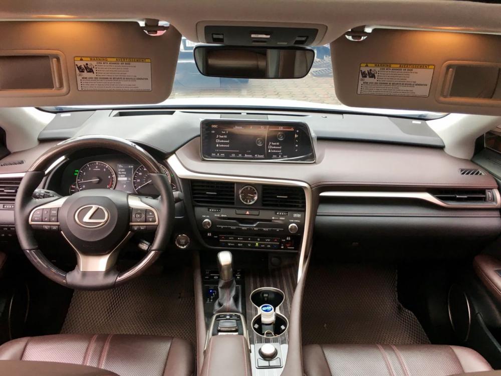 Lexus RX  350 2016 - Bán ô tô Lexus RX 350 sản xuất 2016, màu trắng, nội thất nâu, nhập khẩu Mỹ