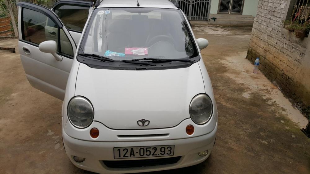 Daewoo Matiz SE 2008 - Bán xe ô tô Matiz đời 2008, màu trắng