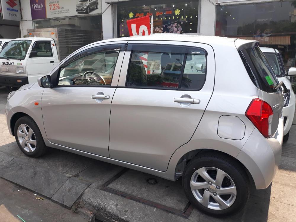 Suzuki Celerio MT 2019 - Cần bán xe Suzuki Celerio MT màu bạc, xe phù hợp kinh doanh dịch vụ