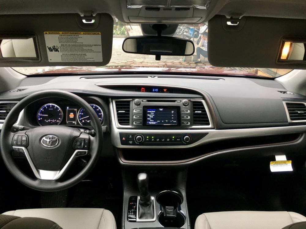 Toyota Highlander LE 2018 - Bán Toyota Highlander LE đời 2018, màu đỏ, xe nhập