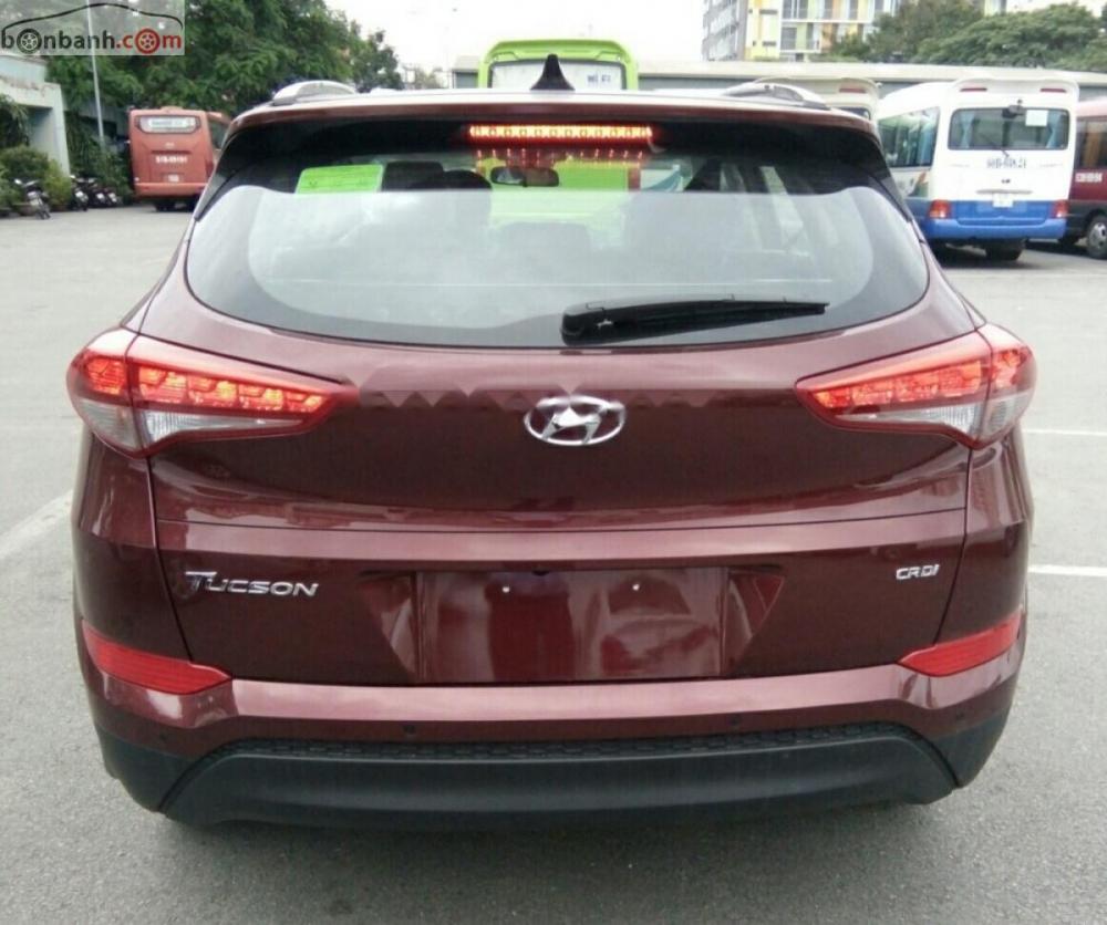 Hyundai Tucson 2018 - Cần bán xe Hyundai Tucson sản xuất năm 2018, màu đỏ