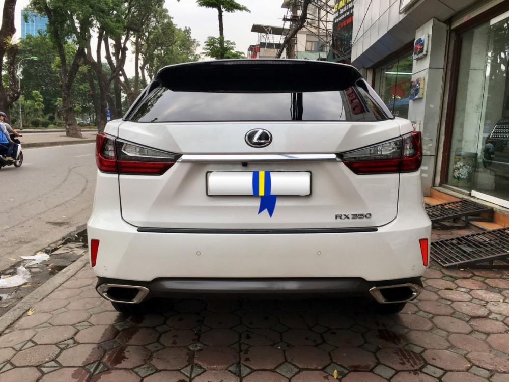 Lexus RX  350 2016 - Bán ô tô Lexus RX 350 sản xuất 2016, màu trắng, nội thất nâu, nhập khẩu Mỹ