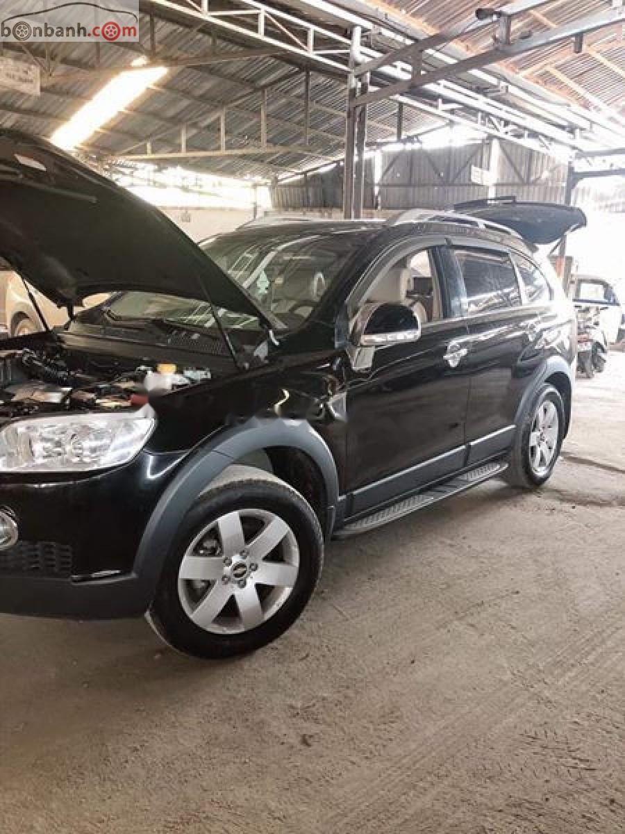 Chevrolet Captiva 2007 - Cần bán xe Chevrolet Captiva đời 2007, màu đen, 295 triệu