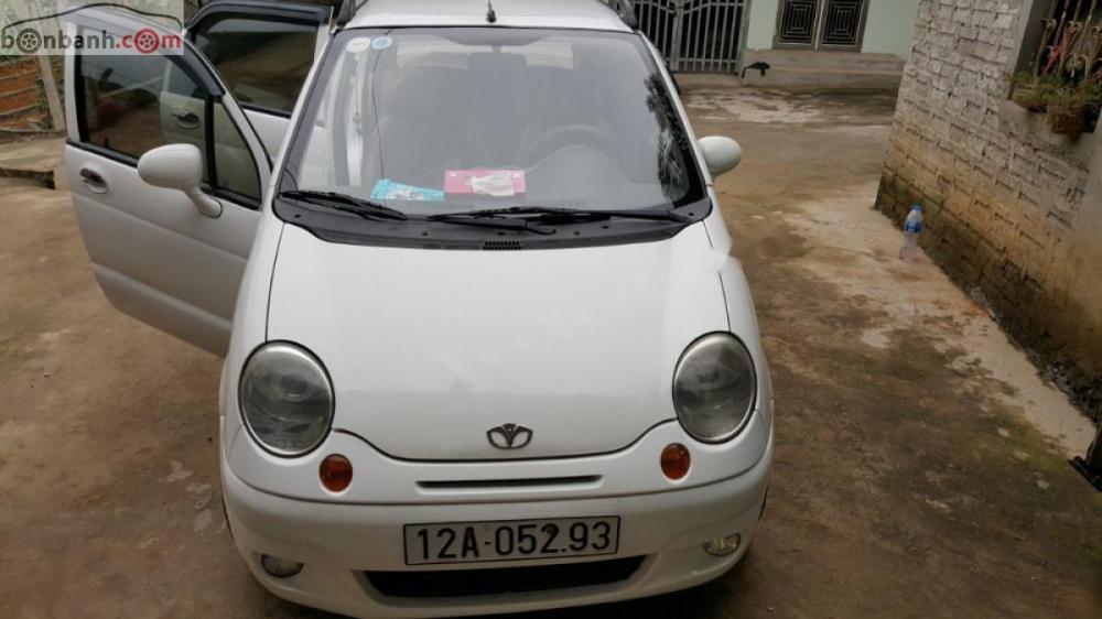 Daewoo Matiz 2008 - Bán Daewoo Matiz sản xuất năm 2008, màu trắng chính chủ, 78 triệu