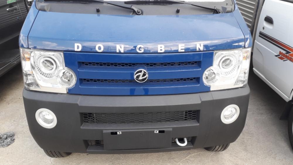Xe tải 500kg - dưới 1 tấn 2018 - Xe Dongben thùng bạt tôn kẽm 810kg tốt nhất thị trường