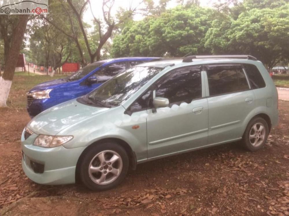 Mazda Premacy 1.8MT 2003 - Bán Mazda Premacy 1.8 số tự động, đời 2003, màu xanh, biển HN, tên tư nhân chính chủ