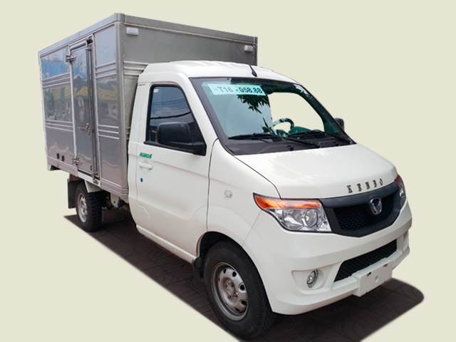 Xe tải 500kg - dưới 1 tấn 2018 - Xe Kenbo thùng kín Inox 900kg giá rẻ