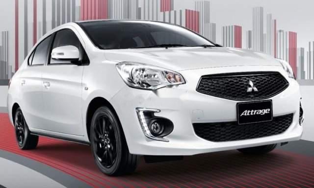 Mitsubishi Attrage    2019 - Bán Mitsubishi Attrage sản xuất năm 2019, màu trắng, xe nhập, giá tốt