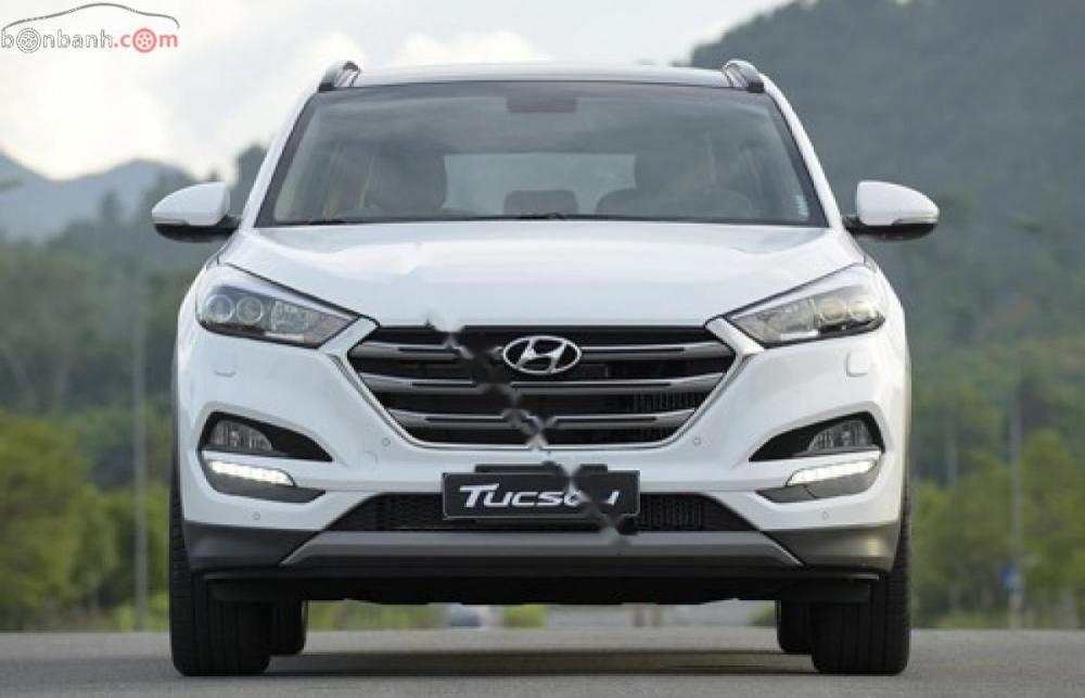 Hyundai Tucson 2.0 ATH 2019 - Bán xe Hyundai Tucson 2019, máy xăng, màu trắng, số tự động