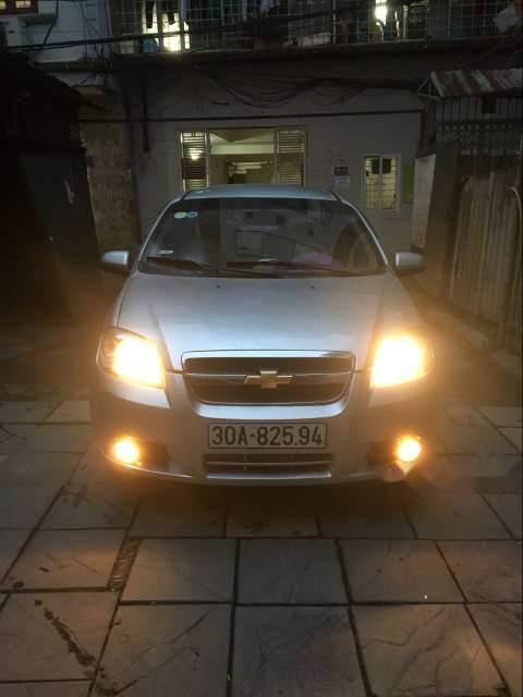 Chevrolet Aveo   2011 - Bán xe Chevrolet Aveo năm sản xuất 2011, màu bạc