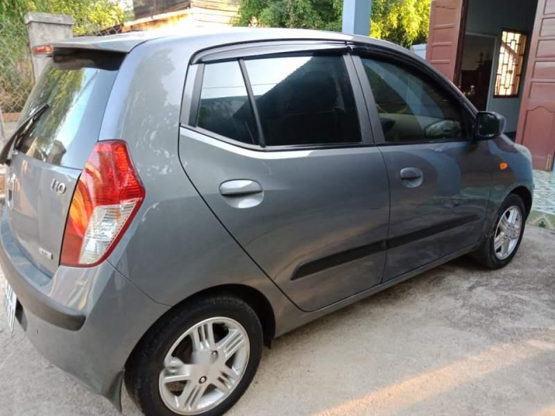 Hyundai i10   2010 - Cần bán gấp Hyundai i10 sản xuất 2010, màu xám, nhập khẩu, xe chính chủ