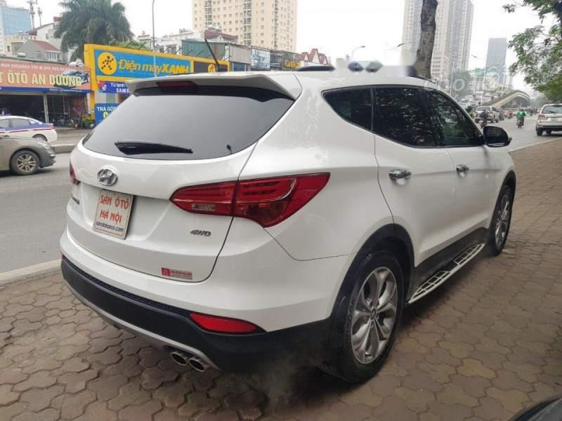 Hyundai Santa Fe   2.4AT  2014 - Bán Santa Fe 2.4 máy xăng, Sx 2014, chạy hơn 3v km, 5 lốp zin theo xe