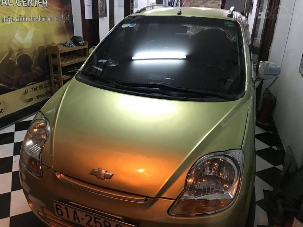 Chevrolet Spark LT 2008 - Cần bán Chevrolet Spark LT 2008, màu xanh lục, giá 165tr