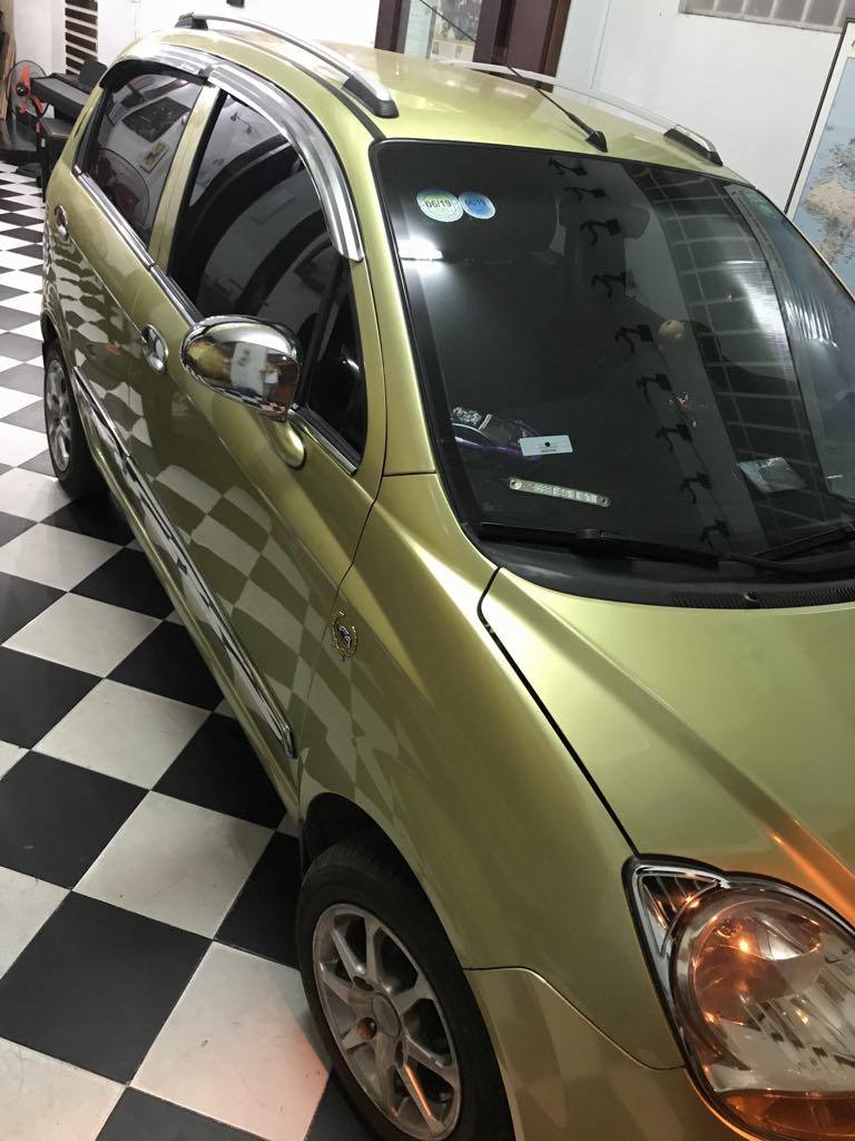 Chevrolet Spark LT 2008 - Cần bán Chevrolet Spark LT 2008, màu xanh lục, giá 165tr