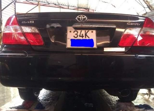 Toyota Camry   2.4G 2003 - Cần bán lại xe Toyota Camry 2.4G đời 2003, màu đen, 340 triệu