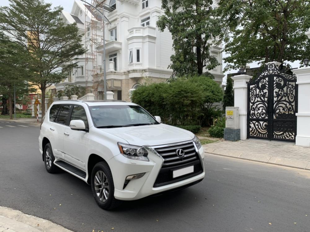 Lexus GX 460 Luxury 4.6 AT 2016 - Bán xe Lexus GX460 đời 2016 màu trắng, nội thất đen, BSTP