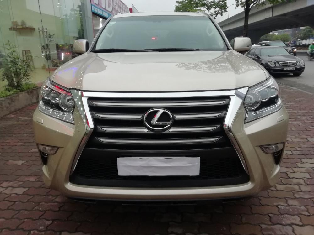 Lexus GX 460 2015 - Cần bán xe Lexus GX460 sản xuất năm 2015, màu vàng, xe xuất Mỹ, đăng ký tư nhân biển Hà Nội