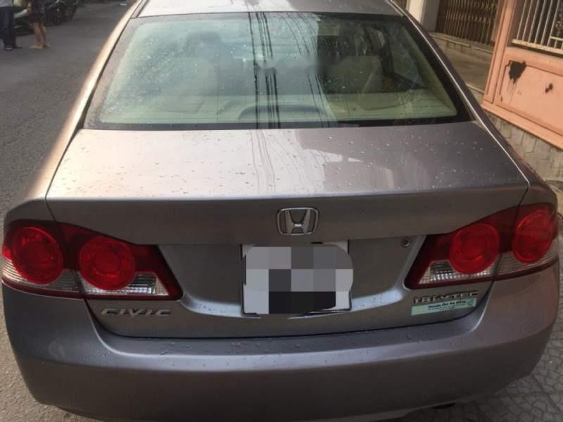 Honda Civic 2007 - Cần bán lại xe Honda Civic năm sản xuất 2007, màu xám số sàn, giá 298tr