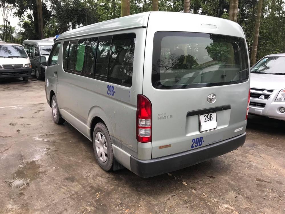 Toyota Hiace 2011 - Bán toyota Hiace đời 2011 máy dầu 16 chỗ, xe 1 chủ công ty từ đầu, máy nguyên