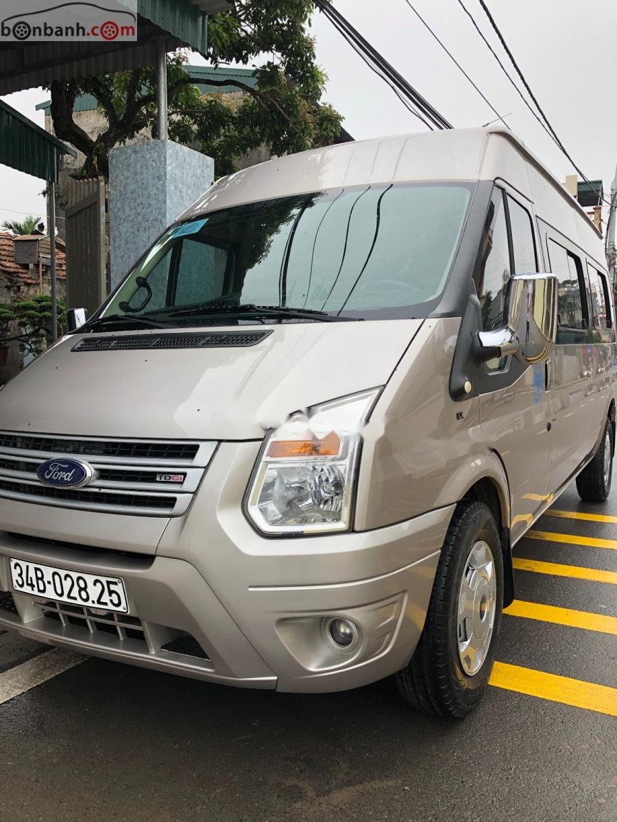 Ford Transit LX 2015 - Gia đình cần bán xe Ford Transit đời 2015, đăng kí tư nhân chính chủ