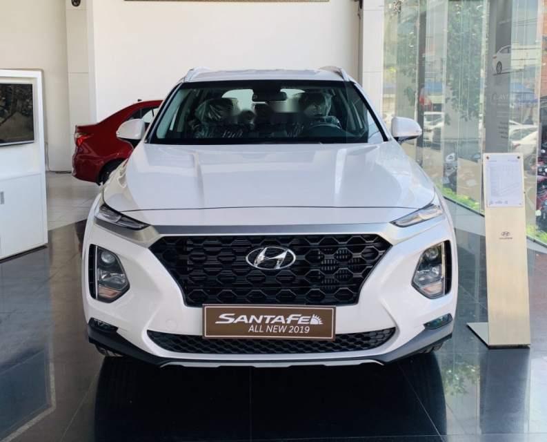 Hyundai Santa Fe 2019 - Bán Hyundai Santa Fe đời 2019, màu trắng