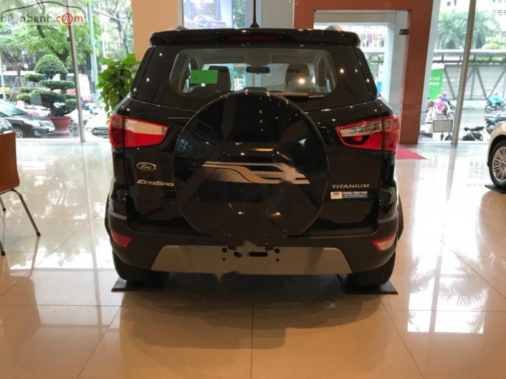 Ford EcoSport Titanium 1.5L AT 2019 - Bán xe Ford EcoSport Titanium 2019, số tự động, máy xăng, màu đen