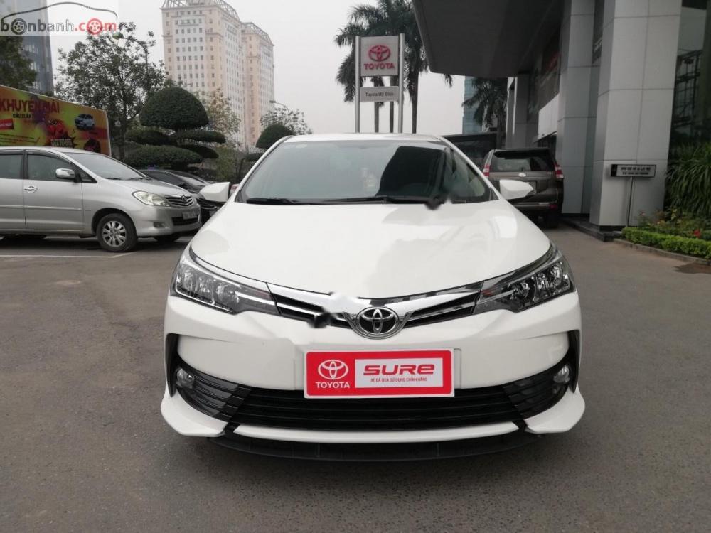 Toyota Corolla altis 2018 - Cần bán xe Toyota Corolla altis đời 2018, màu trắng, 770 triệu