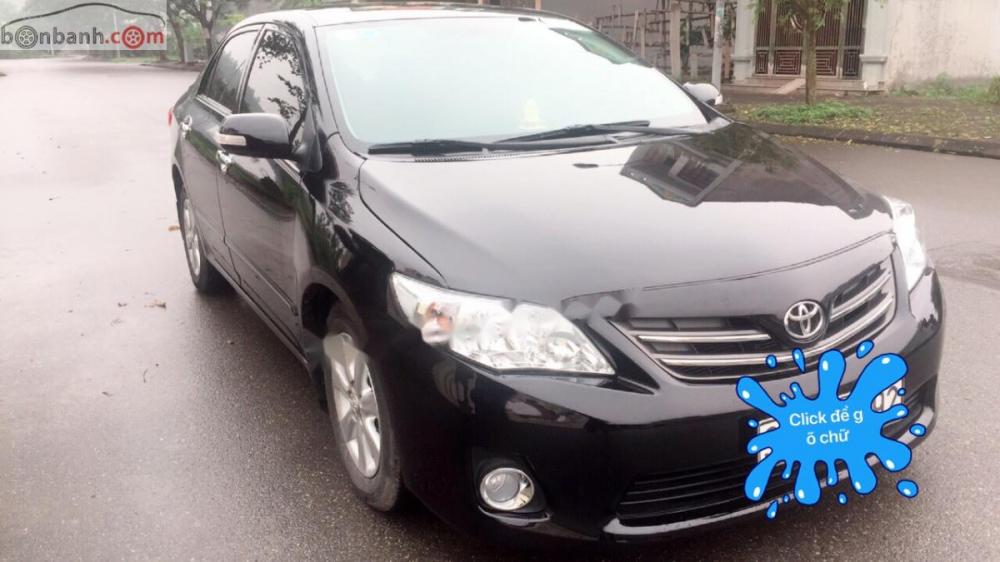 Toyota Corolla 2014 - Bán ô tô Toyota Corolla đời 2014, màu đen, 510 triệu