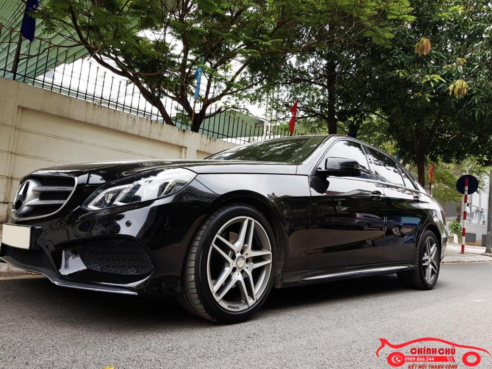 Mercedes-Benz E class E250 AMG 2015 - Bán Mercedes E250 AMG đời 2016, màu đen, nội thất kem cực mới, giá 1,4xx triệu