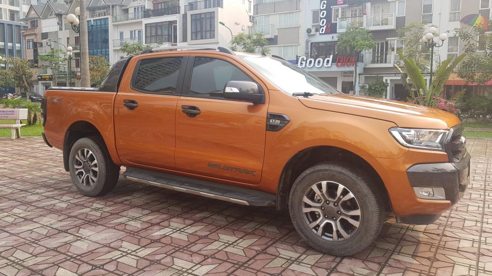 Ford Ranger Witrack 3.2 2017 - Bán xe Ford Ranger Witrack 3.2 đời 2017, màu nâu, nhập khẩu Thái, chính chủ 