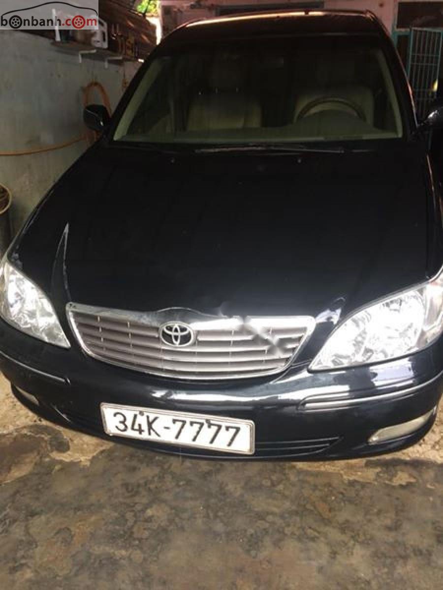 Toyota Camry 2.4G 2003 - Bán Toyota Camry 2.4G 2003, màu đen như mới