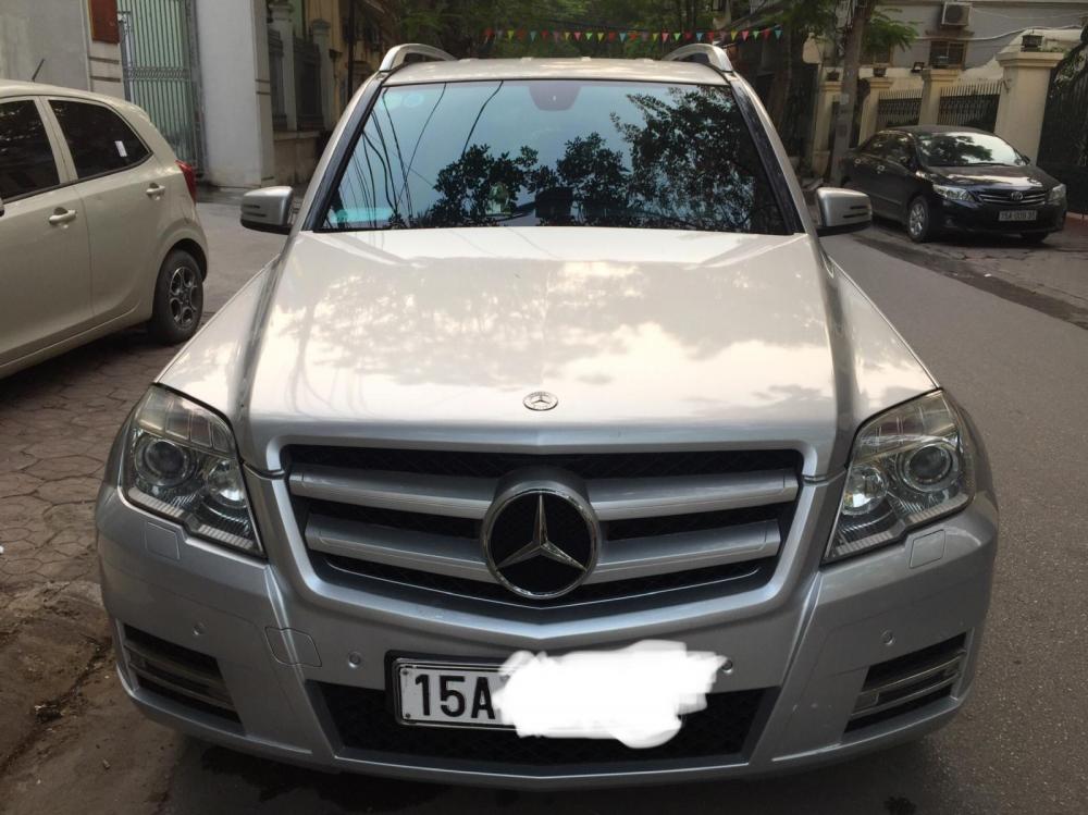 Mercedes-Benz GLK Class 300 4MATIC 2012 - Bán ô tô Mercedes GLK 300 4MATIC sản xuất 2012, màu bạc